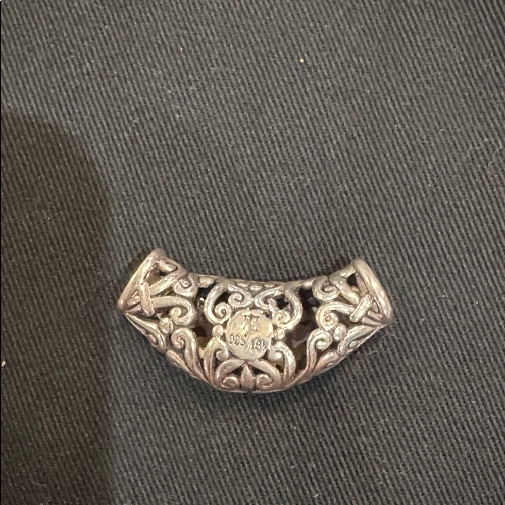 John Hardy Two-Tone Slide Pendant - Picture 2 of 2